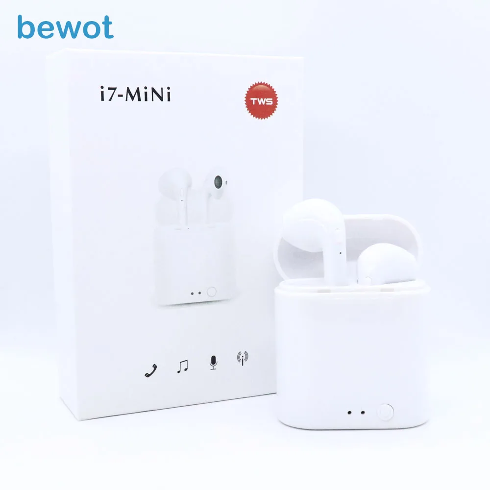 Bewot наушники-вкладыши TWS беспроводные Bluetooth наушники Близнецы стерео вкладыши с