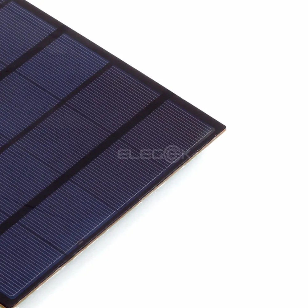 ELEGEEK 3 5 Вт В DIY Мини солнечной Зарядное устройство с USB Выход монокристаллического
