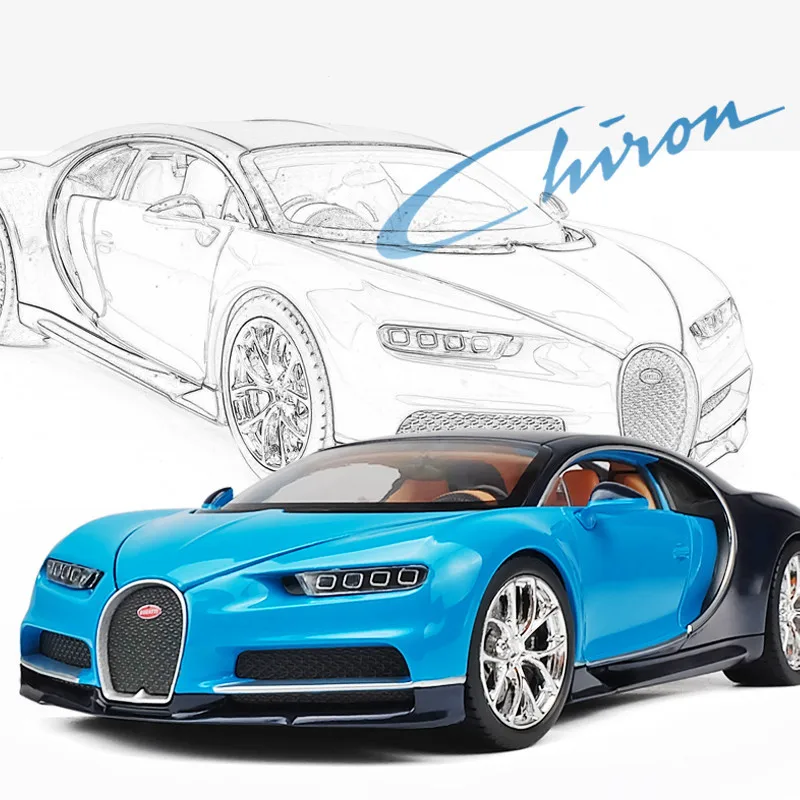 Высокое качество 1:24 чугун спортивный автомобиль цинковый сплав модель