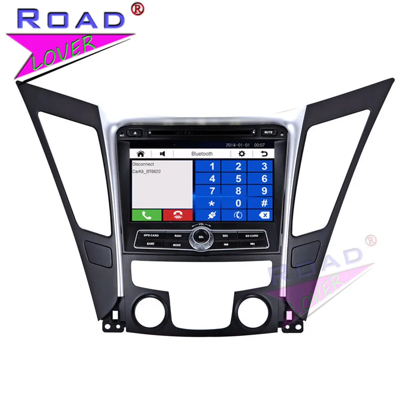 Автомобильный медиацентр TOPNAVI Wince 6 0 два Din 8 дюймов DVD плеер для Hyundai Sonata/I40/I45/I50/YF 2 4