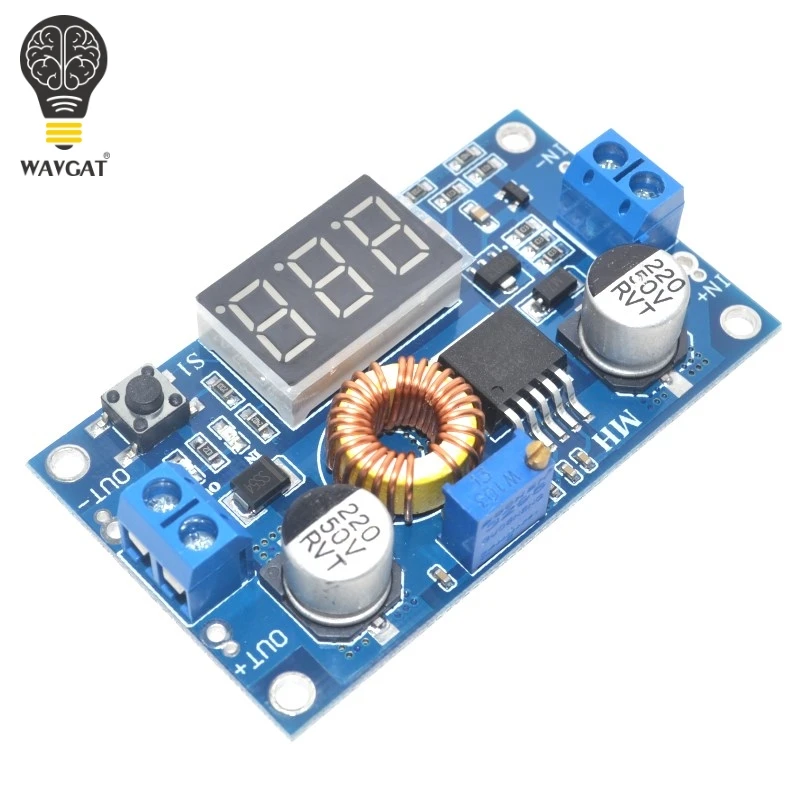 5PCS5A75WXL4015 Регулируемый понижающий модуль 4 0 38 в для источника питания 1 25 36 в|dc-dc