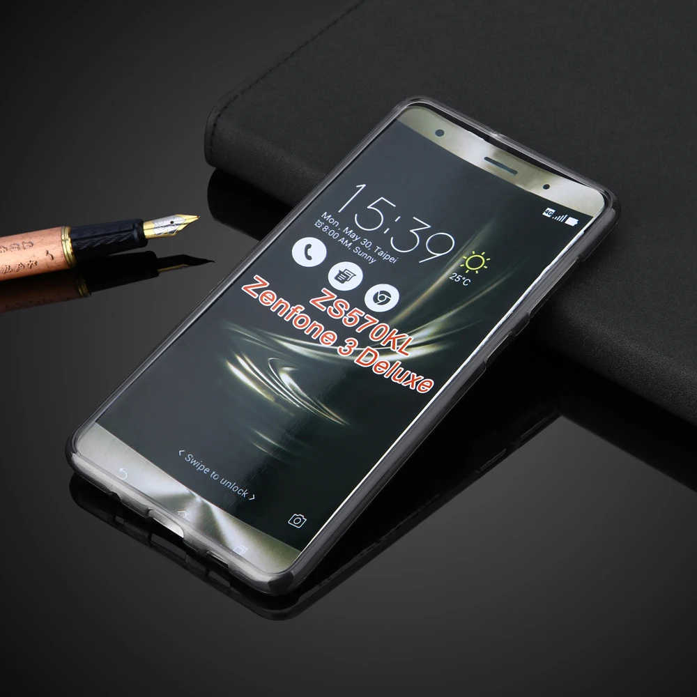 2 шт TPU прозрачный мягкий чехол Для Zenfone 3 ZE552KL/3 Deluxe ZS570KL/asus Max/3 Laser ZC551KL/selfie ZD551KL Scrub Case