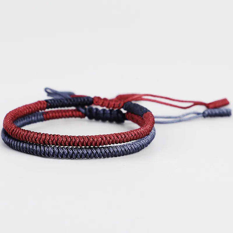 DIEZI Religious Buddhist Multicolor Men Handmade Braided Rope Bracelets For Women Knot Lucky Bracelet 2018 New Accessories | Украшения и