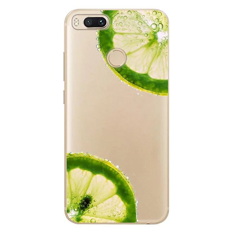 Silicone For Xiaomi Redmi 4X Note 3 Mi A1 4 Pro 4A 5 6 6pro Peach Pineapple Soft Back Cover A657 |