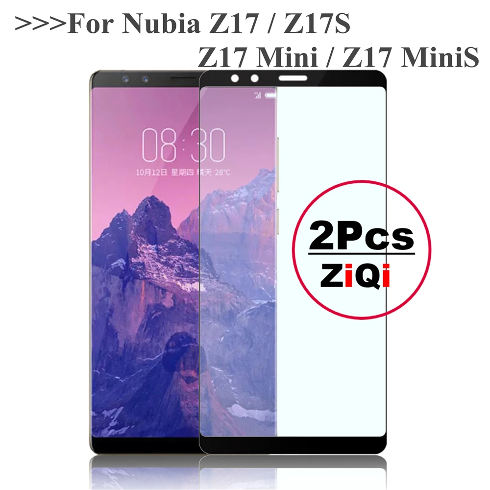 Закаленное стекло ZiQi для ZTE nubia Z17 S Mini 9H полное покрытие Защита экрана NX595J NX563J