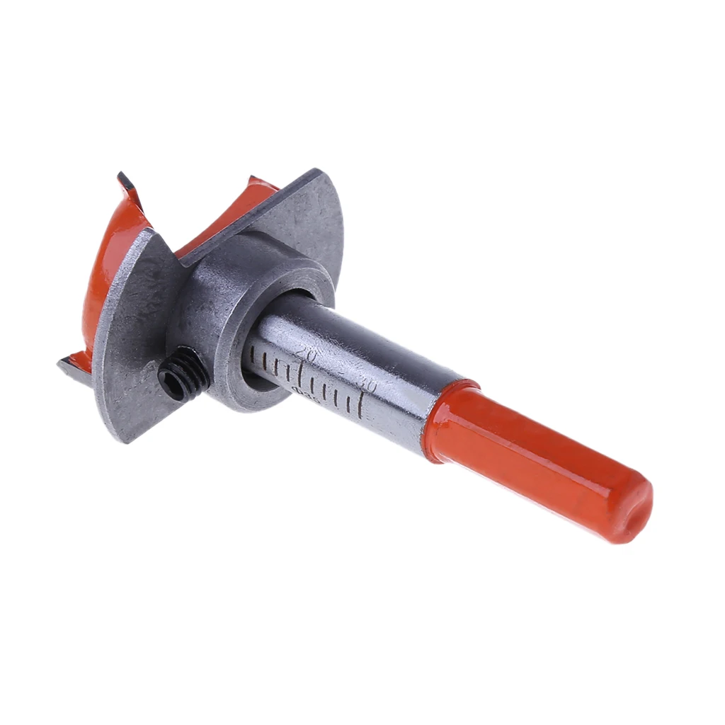 Cemented Carbide 35mm Hole Saw Woodworking Core Drill Bit Hinge Cutter Boring Tipped Drilling Tool MY10_35 | Инструменты
