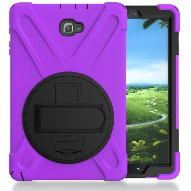 Сверхпрочный чехол Amor для samsung Galaxy Tab A 6, A6, 10,1, P580, P585, S-Pen, чехол для планшета, силиконовый+ PC, задняя крышка, чехол с подставкой