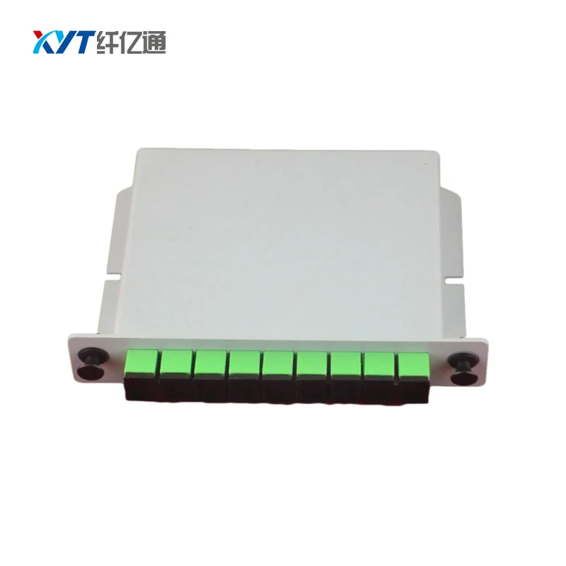 

10 шт./лот 1x8 вставка ПЛК разделитель модуля SC коннектор волоконно-оптический разделитель