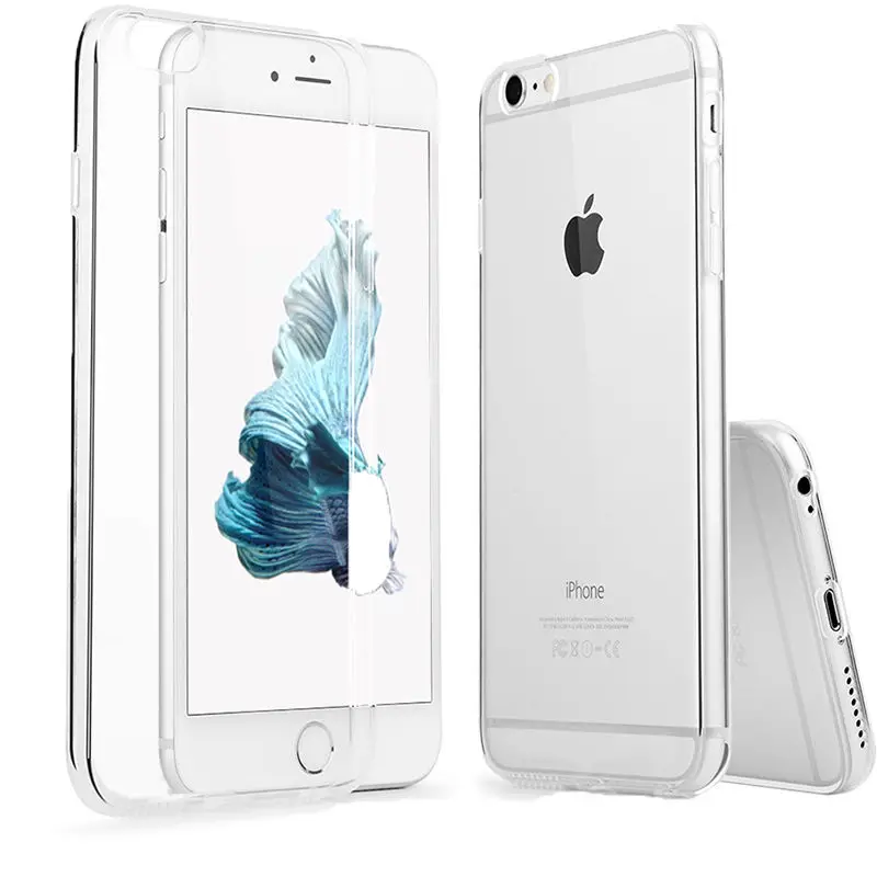 Для Capinha iphone 7 plus ультра тонкий силикон прозрачный роскошный ТПУ для 8X8 X 5s 5 SE 6s 6 Fundas