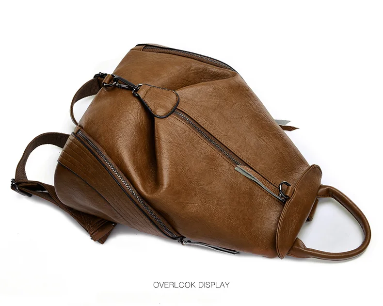 Женский рюкзак mochila feminina, повседневный многофункциональный женский кожаный рюкзак, сумка для путешествий, женская сумка через плечо