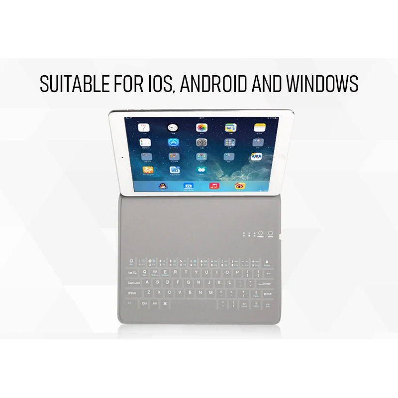 Тонкий беспроводной Bluetooth чехол для планшета iPad 7 9 портативный mini 1/ 2/3 /4 Ipad|Чехлы