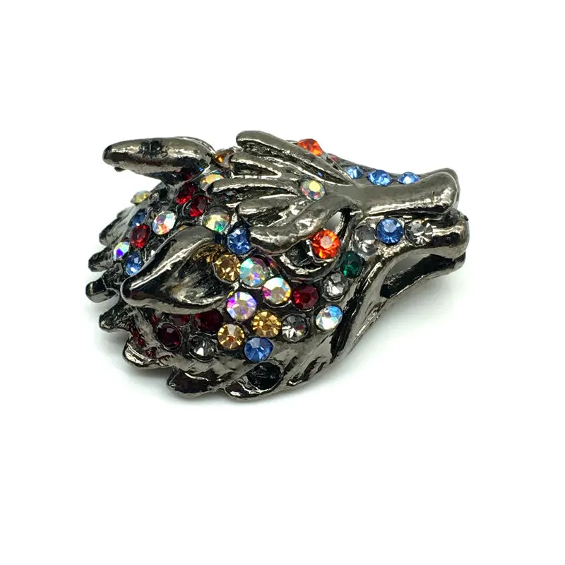 

10Pcs / Lot Wolf Head Bracelet Necklace Gasket Connection DIY Handmade Jewelry Making Accessories Wholesale P-096