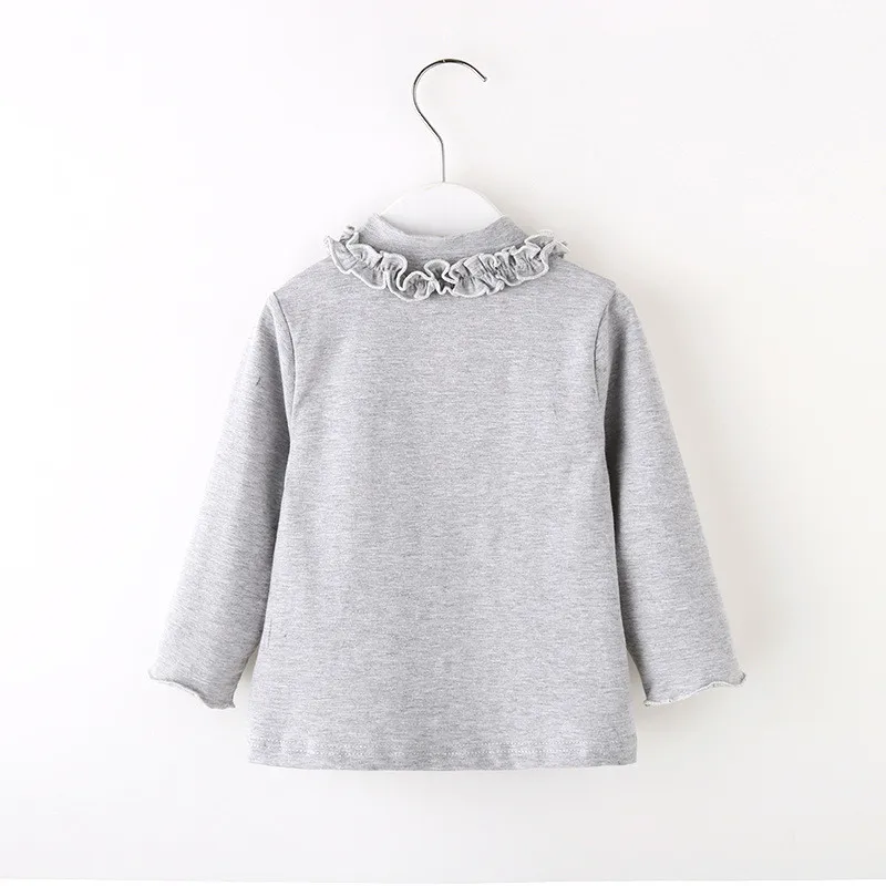 Детская футболка для девочек новая рубашка хлопковая детская весенняя одежда с