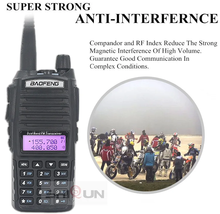8 Вт UV-82 для переносного приемо-передатчика Dual Band с NA-771 VHF/UHF UV 82 иди и болтай Walkie Talkie “иди и 10 км UV82 BaoFeng 8 Вт 10 км UV-9R UV-5R