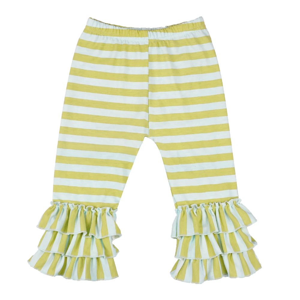 Новая дизайнерская хлопковая одежда для девочек платье с тройной оборкой