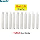 10 шт.лот универсальное откидное лезвие 25 # для KD Remote HON66 HON66FH для Honda Accord Fit City New Odyssey Acura
