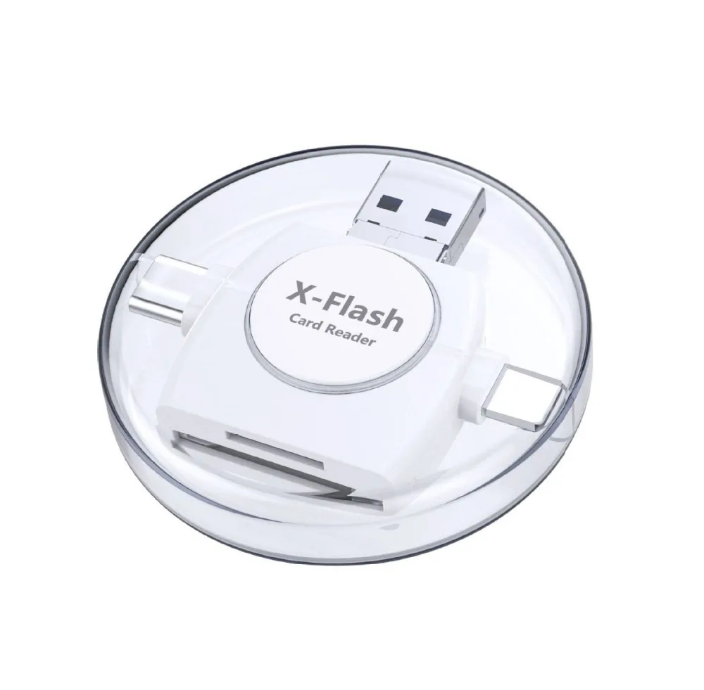 Все в 1 Micro USB Type C SD TF кардридер для iPhone X XS MAX XR 5 6 7 8 PLUS iPad Android телефон Samsung S5 S6 S7 S8
