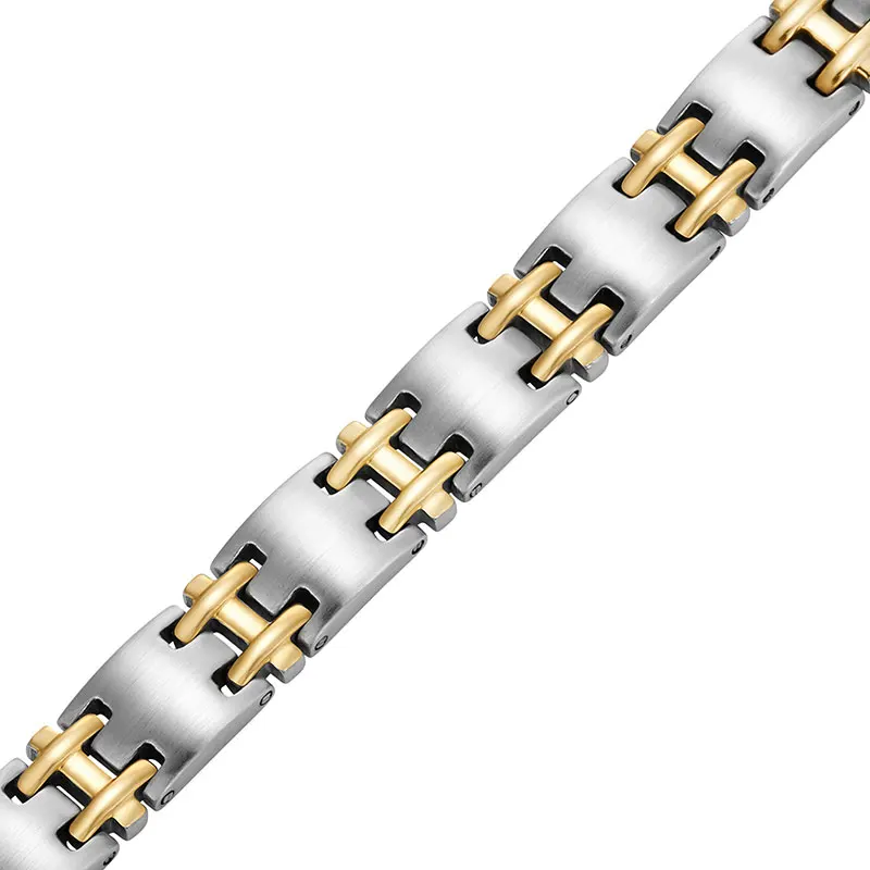 Эскалус женский Магнитный био браслет цвет золото серебро Нержавеющая сталь
