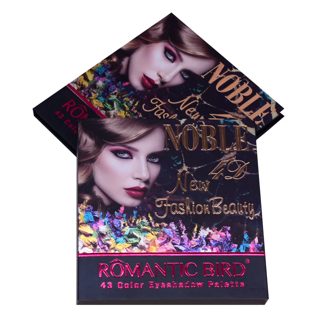 Романтическая птица 43 палитра теней для век Профессиональная Палетка матовых