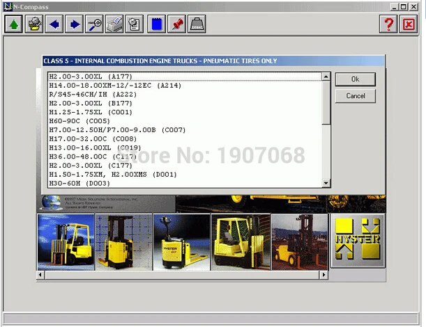 Инструкция по запчастям HYSTER Hypass [2011]| |
