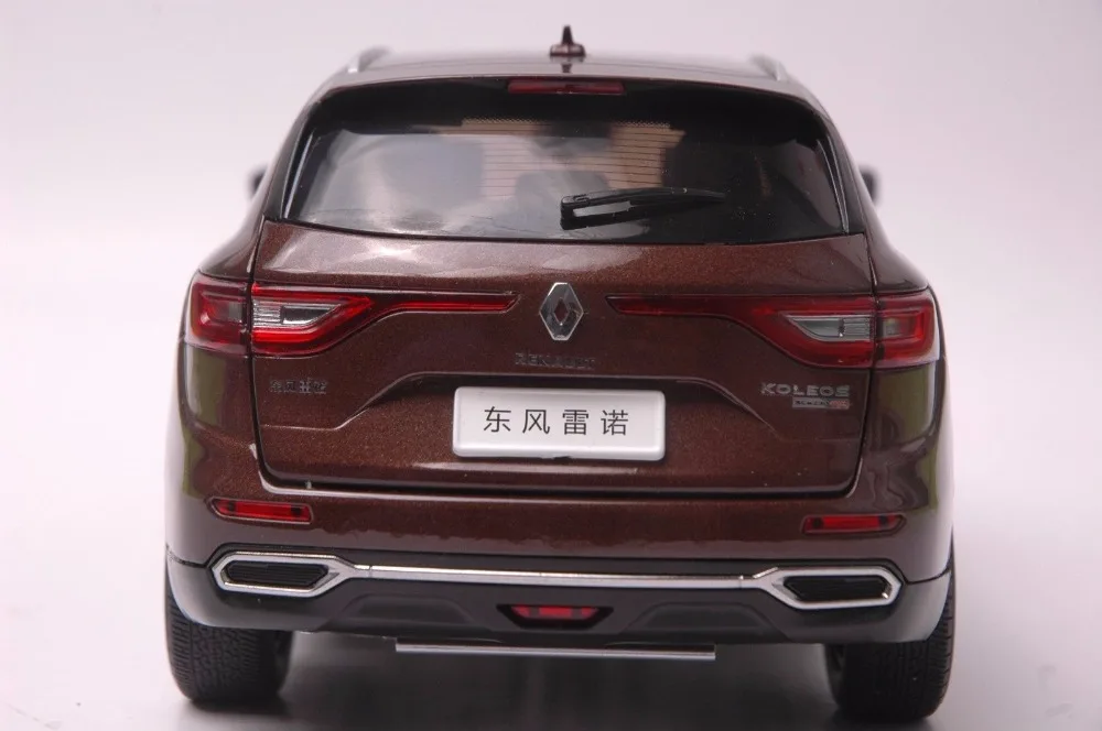 1:18 литая модель для Renault Koleos коричневый внедорожник игрушечный автомобиль миниатюрная коллекция подарок