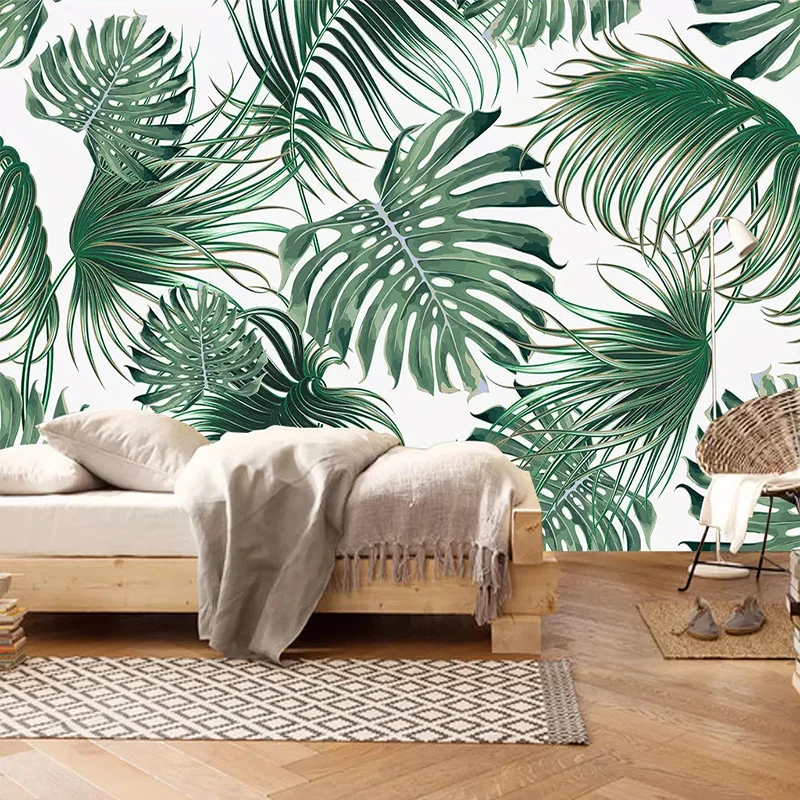 Фотообои 3D тропические листья Банановый Лист настенная гостиная спальня