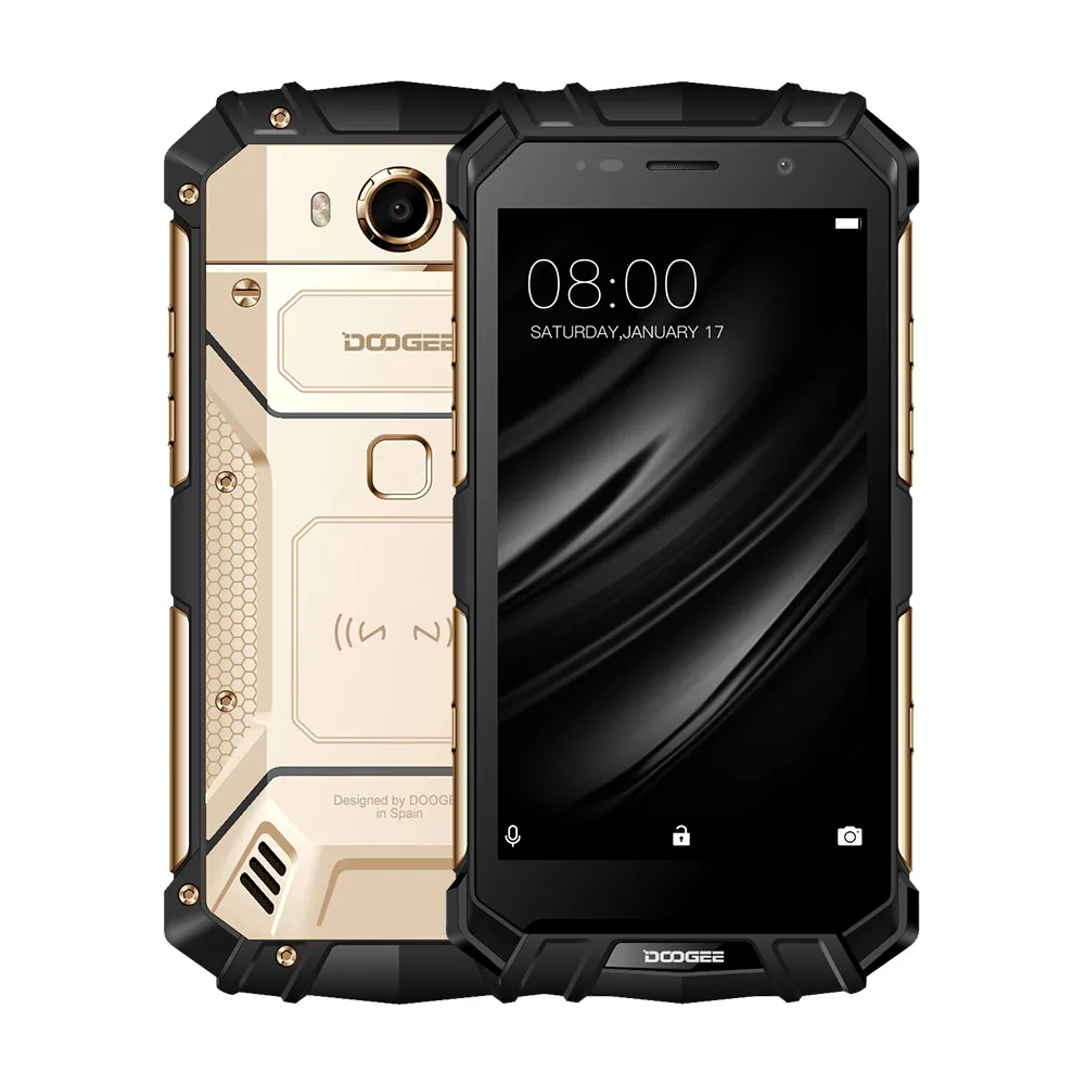 DOOGEE S60 LITE смартфон с 5 2 дюймовым дисплеем ОЗУ 4 Гб ПЗУ 32 ГБ Android 7 0|mobile phone|dual sim