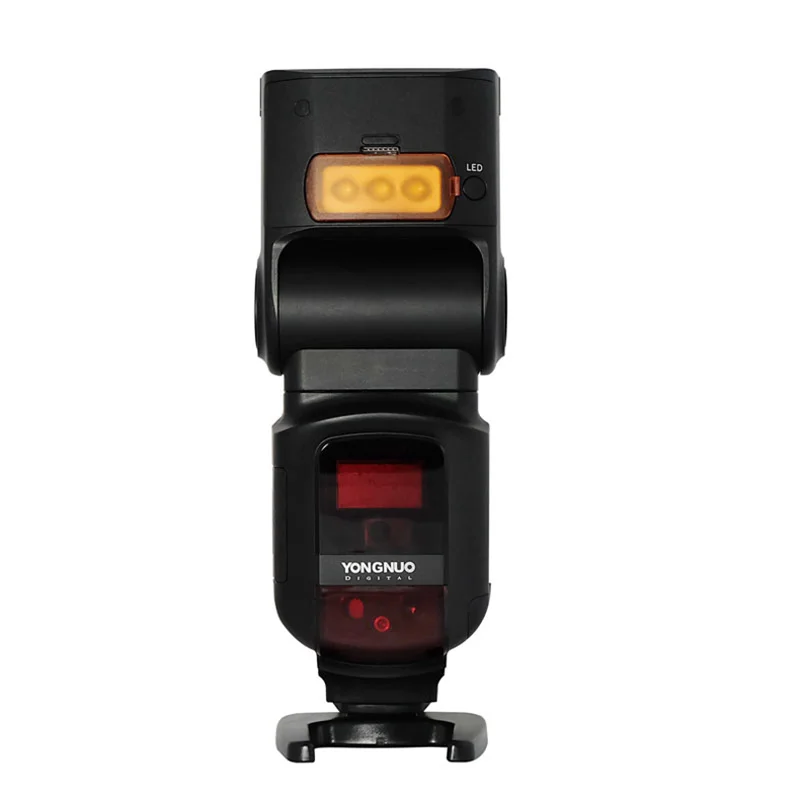 Yongnuo YN968N TLL HSS Speedlite со светодиодный светильник+ YN622N-TX триггер передатчик 1/8000s 2,4G беспроводной GN60 DSLR вспышка для Nikon
