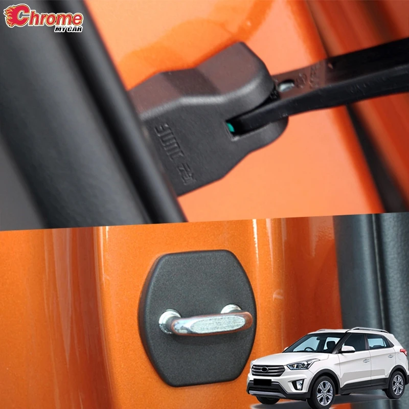 Крышка дверного замка для Hyundai Creta IX25 2015 2016 2017 2018 2019|Хромирование| |