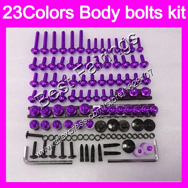 

Болты Обтекатели Полный комплект винтов для KAWASAKI Bodys ZZR-250 ZZR 250 90 91 92 93 94 ZZR250 95 96 97 98 99 полный корпус винты гайки