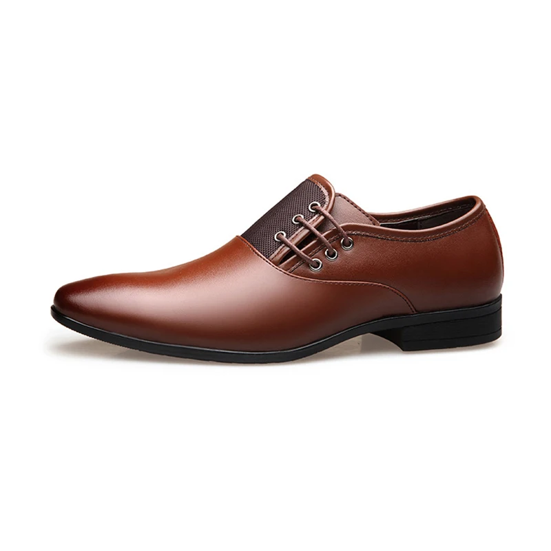 GRWG luxury Brand Classic Man Pointed Toe Dress Shoes Mens Genuine Leather Wedding Oxford Formal Big Size | Обувь