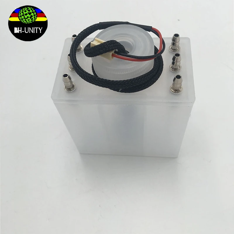 2 шт./лот картридж с чернильным баком для принтеров растворителей 6 отверстиями и