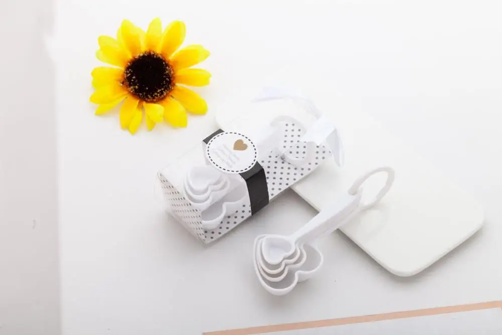 50/200 шт. мерные ложки в форме сердца | Дом и сад