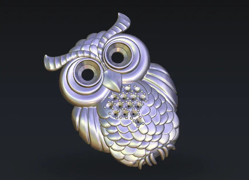 

Owl CNC Router carving engraving relief model STL format 3D model artcam type3 cnc engraving M237