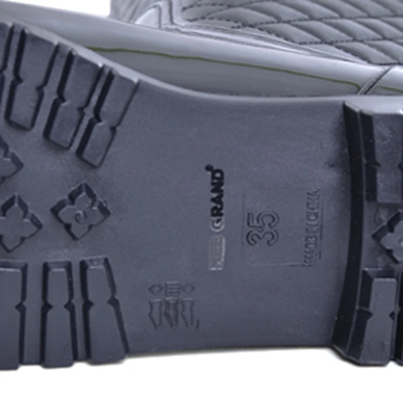 HEE GRAND/непромокаемые сапоги обувь на резиновой платформе 2017 г. Женские до колена