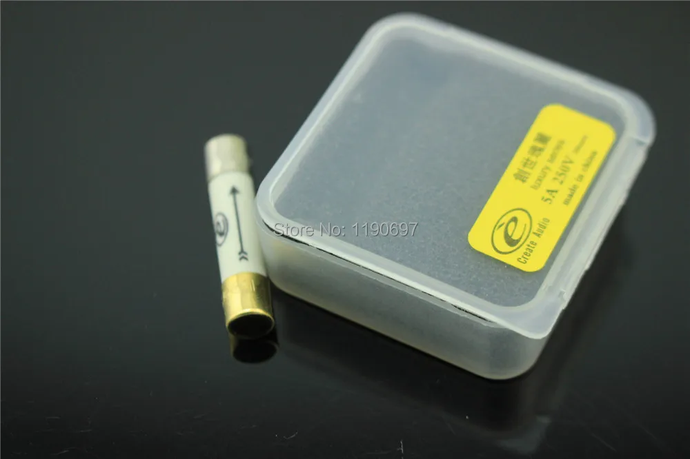 1 шт. Create Audio FUSE Ceramic DIY HIFI аксессуары для усилителей Deluxe M (роскошная серия) 250V 6*30mm 1A
