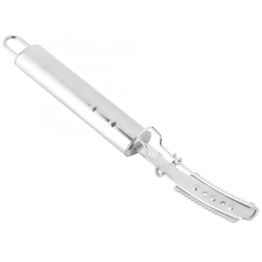 Kitchen Scraper Stainless Steel Pig Hair Scraper Fish Scale Pork Hair Remover Kitchen Scraping Tools