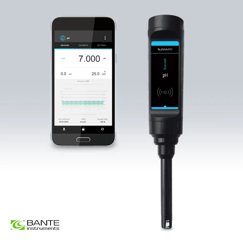 Бренд BANTE беспроводной Bluetooth Карманный Цифровой pH мВ тестер температуры