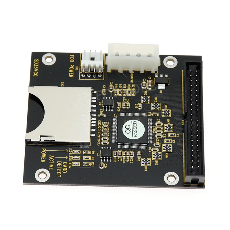 Новый SD до 3 5 &quot40Pin Мужской IDE жесткий диск адаптер карты IDE|sd card hard drive|sd sdsd to ide |