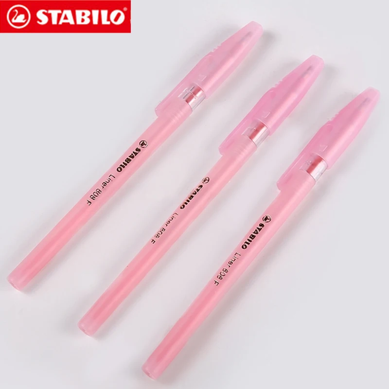 Шариковая Ручка Stabilo 808 6 шт./лот гладкая Антистатическая цветная ручка перо из