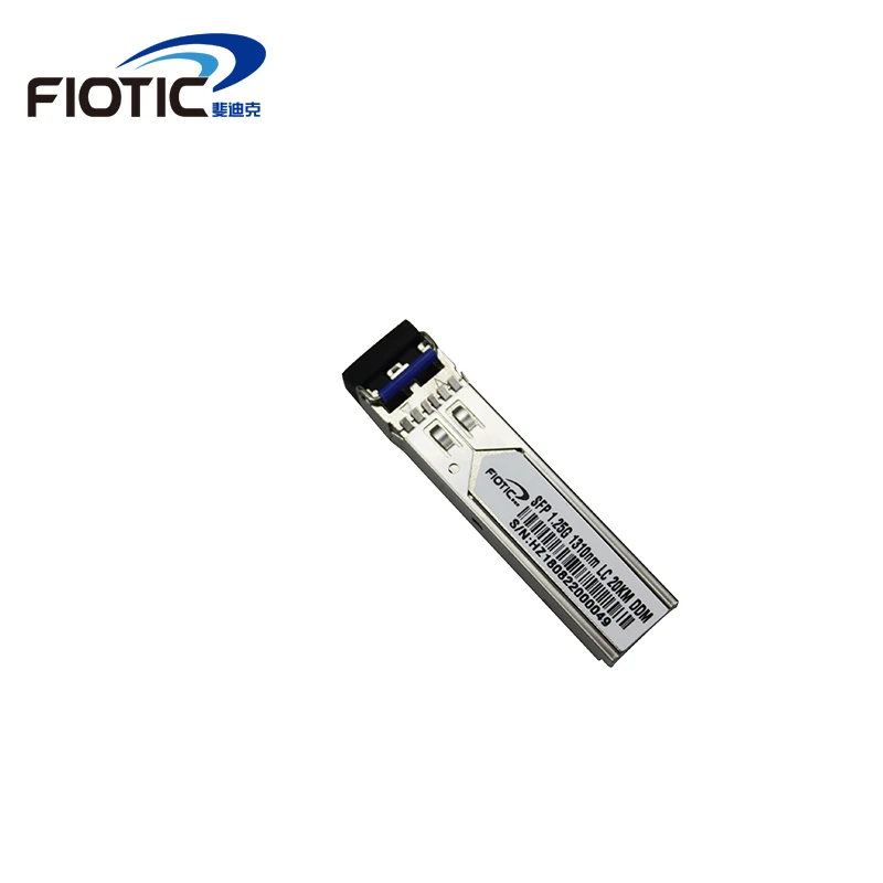 SFP 1.25G LC connector gigabit 1000BASE-LX 1310nm 20km DDM GLC-LH-SMD Duplex LC Optical Fiber Transceiver module