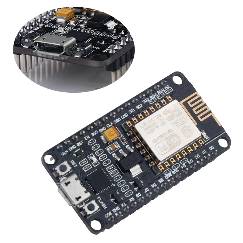 Беспроводной модуль Keywish NodeMcu V3 Lua WIFI Интернет ESP8266 с антенной PCB и портом Micro USB