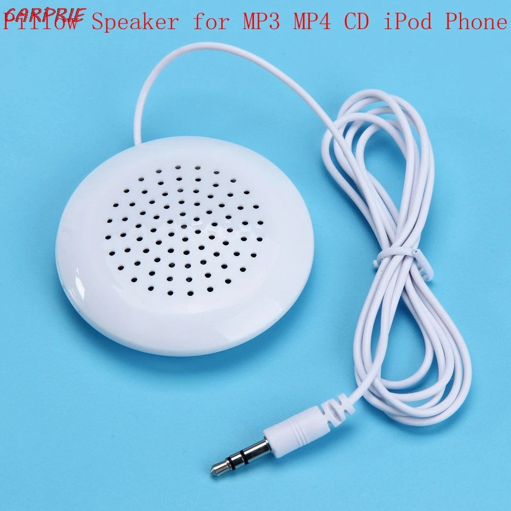 CARPRIE Новый Портативный 3 5 мм Подушка динамик для MP3 MP4 CD плеер Телефон Ipod белый 2019