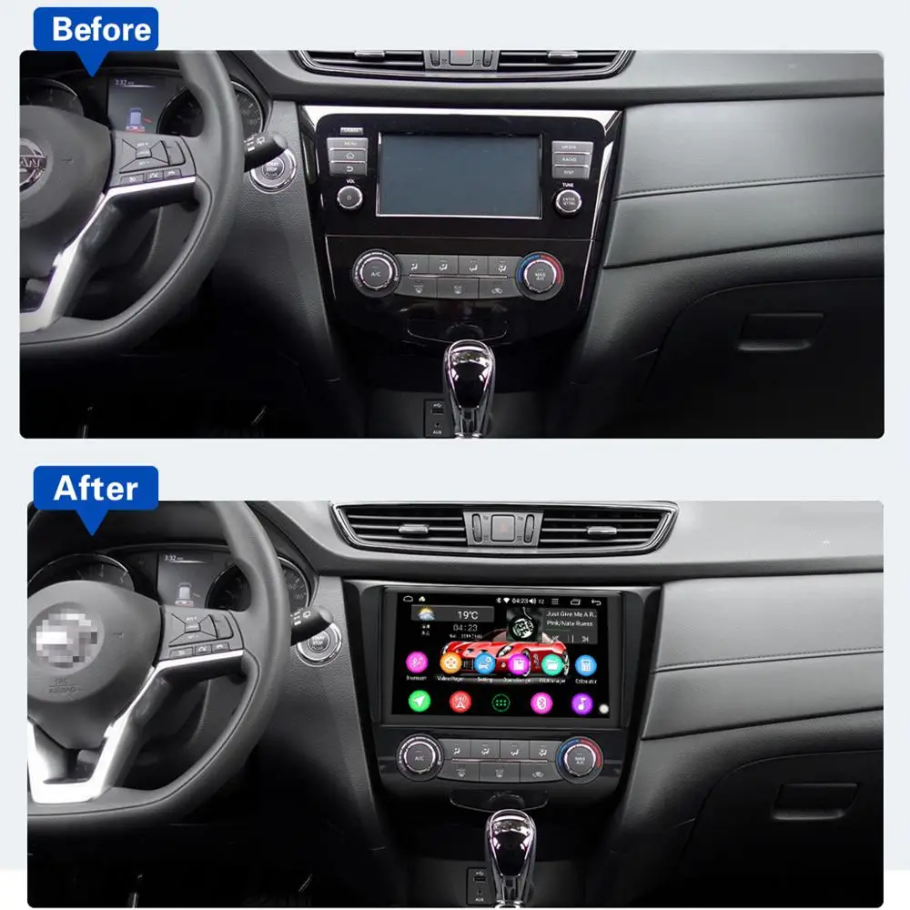 DSP 10 1 &quotAndroid 8 Автомобильный мультимедийный радиоприемник для Nissan Qashqai 2015 + gps