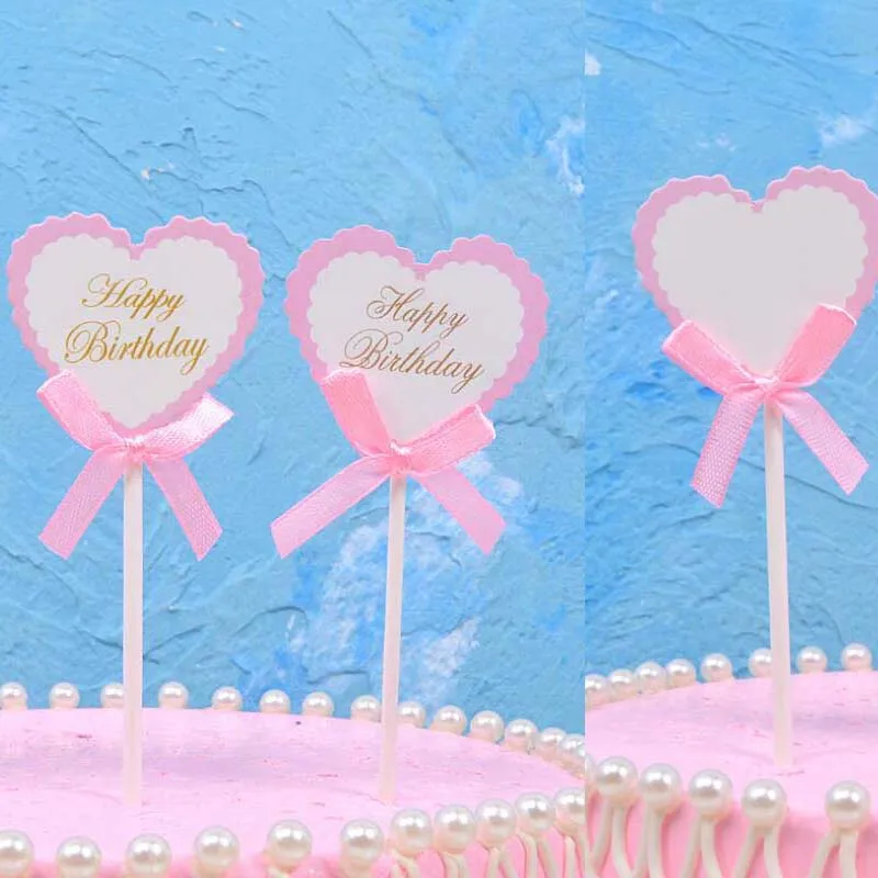 Подарок для BabyShower 8 сезонов 5 штук бумаги с днем рождения торт кексы украшение на