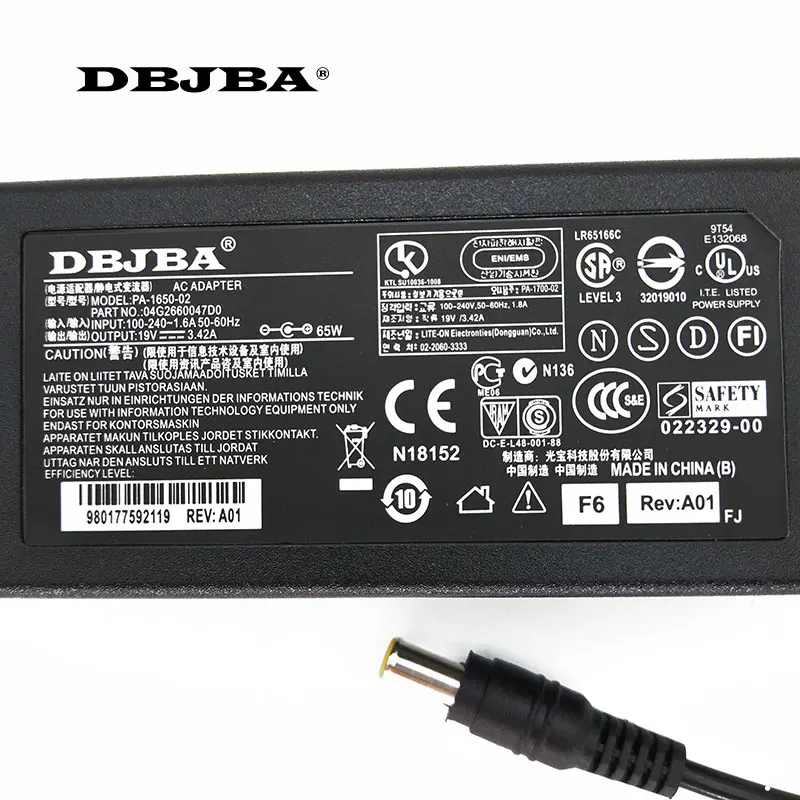 AC адаптер питания зарядное устройство для LG C500 A380 R380 R410 R510 R57 R560 R580 R590 ноутбука 19V