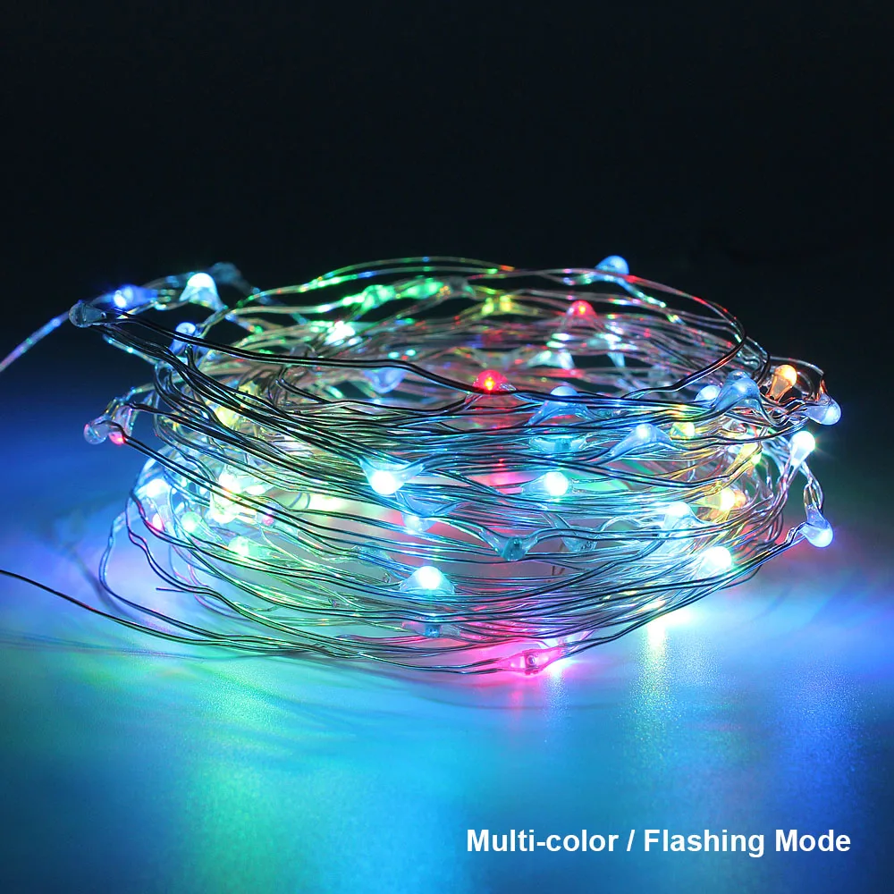 Гирлянда светодиодная 10 м 33 фута 5 В 100 светодиодов|string lights|usb string lightsfairy lamp |