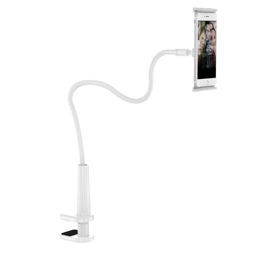 RAXFLY Настольный телефон Подставка для планшета держатель для IPad Mini Air iPhone samsung Xiaomi pad 4-10,6 дюймов ленивый кровать планшетный ПК Подставки крепление держатель для телефона подставка для телефона - Цвет: white