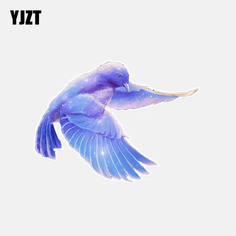 YJZT 14 3*10 6 см крутой Декор птиц персонализированные наклейки для автомобиля ПВХ