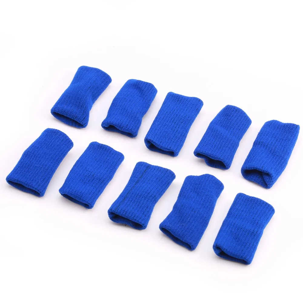 10 шт./компл. защитные повязки на пальцы спортивные перчатки для баскетбола и